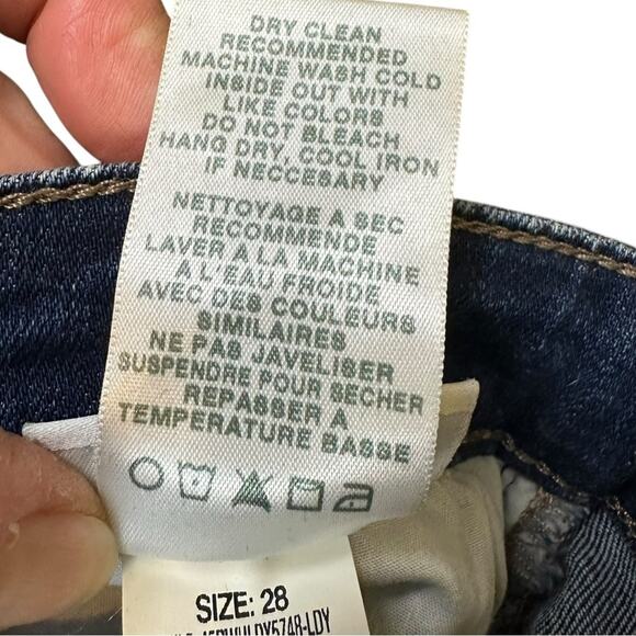 Joe's Flawless The Charlie High Rise Skinny Ankle Size 28 - Picture 6 of 6